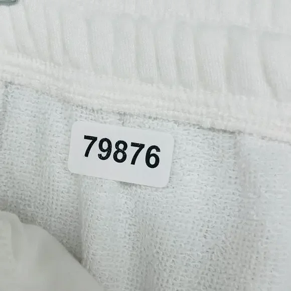 POLO RALPH LAUREN Pants Womens 2XL Big Pony Fleece Sweatpant Jogger White - Picture 10 of 10